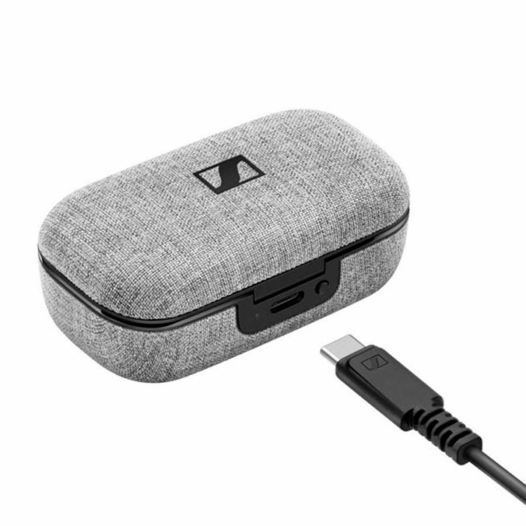 Обзор Sennheiser Momentum True Wireless – полностью беспроводные вакуумные наушники 21 Sennheiser Momentum True Wireless зарядка кейса