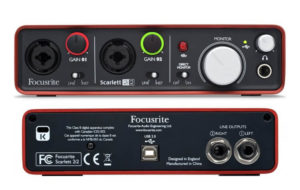 Focusrite Scarlett 2i2 первое поколение