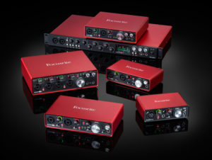 Focusrite Scarlett 2i2 2nd Gen – линейка устройств