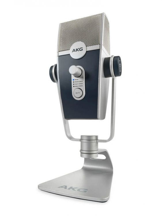 USB микрофон AKG Lyra - для подкастов, стримов, видео для Youtube