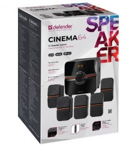 Defender Cinema 64 коробка