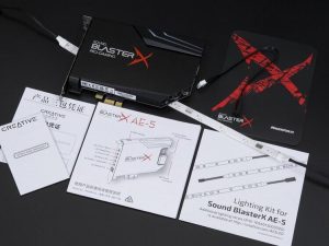 Creative Sound BlasterX AE-5 комплект