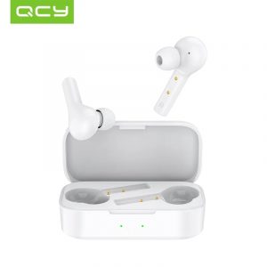 Беспроводные наушники QCY T5 White - белые