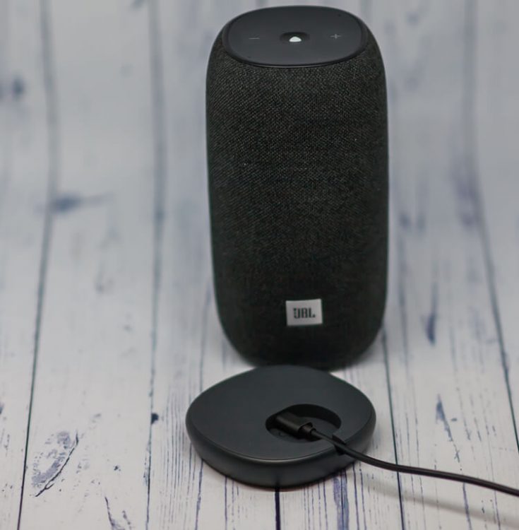 JBL Link Portable подключение зарядной базы