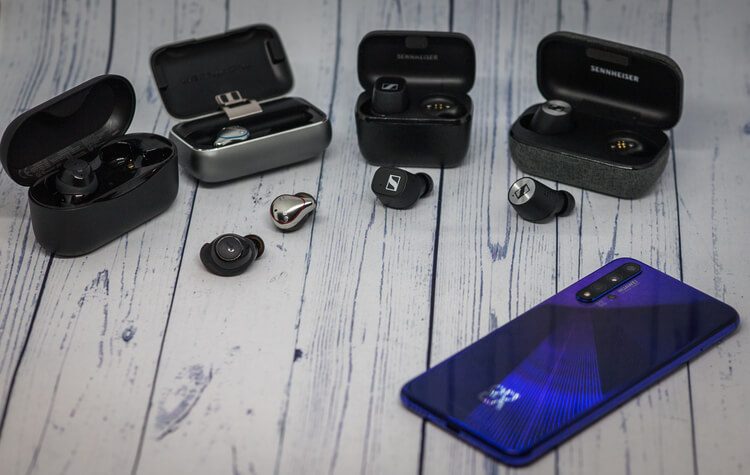 Anker Soundcore Life Dot 2, Mifo O5 pro, Sennheiser CX 400BT и Sennheiser Momentum True Wireless 2