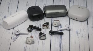 Nakamichi Uno, Mifo O5, JBL Tune 225TWS, JBL Tune 125TWS сравнение наушников