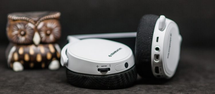 SteelSeries Arctis 7P Wireless регулятор sidetone и кнопка включения