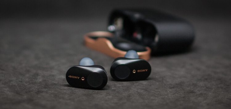 Sony WF-1000XM3 внешний вид и размеры