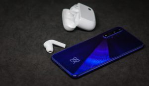TWS наушники ZMI Purpods Pro работа по одному
