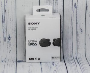 Sony WF-XB700 коробка