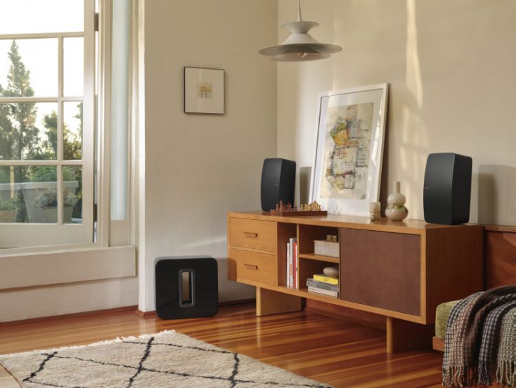 Sonos Sub и Sonos Five