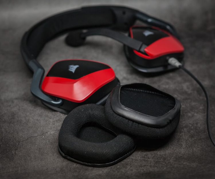 Corsair Void Elite Surround съёмные амбушюры