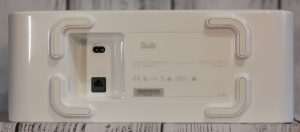 Sonos Sub снизу, разъёмы