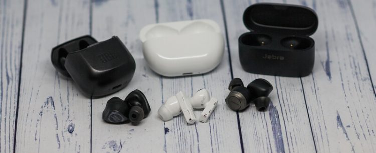 Jabra Elite 85t, Huawei Freebuds Pro и JBL Club Pro+