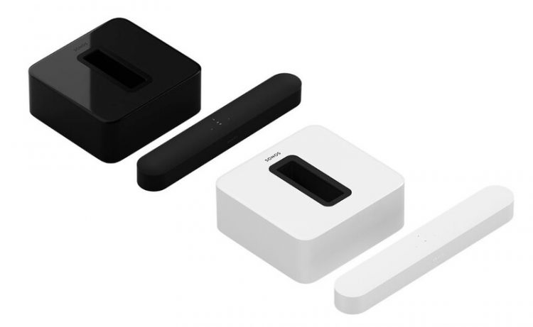 Sonos Sub, Beam белый и чёрный цвет