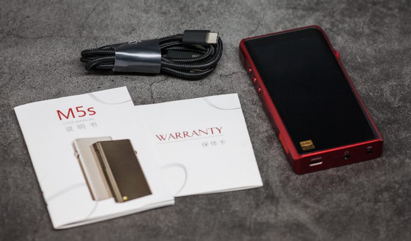 Shanling M5s комплект