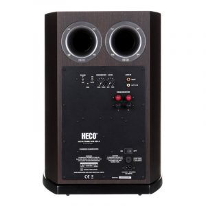 HECO Victa Prime Sub 252 A управление, разъёмы и фазоинверторы