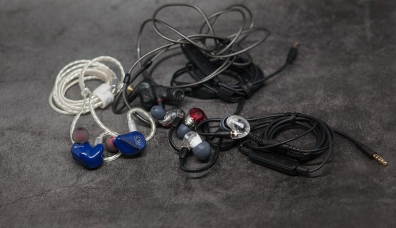 Shanling ME200, Shure Aonic 5, Shure Aonic 4, Sennheiser IE 300 внутриканальные наушники