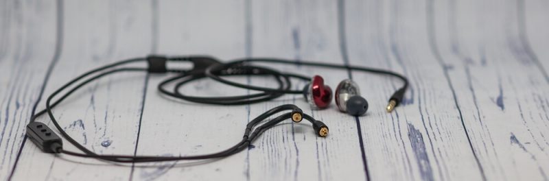 Shure AONIC 5 провод, коннекторы MMCX
