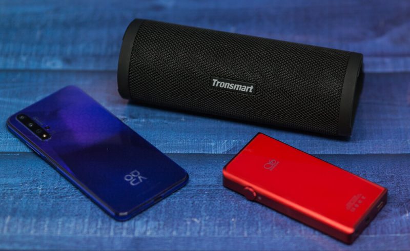Tronsmart Force 2 портативная колонка, подключение источников по Bluetooth