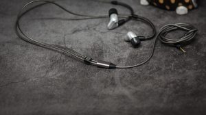 Sennheiser IE 900 комплектный кабель: разделитель и регулятор