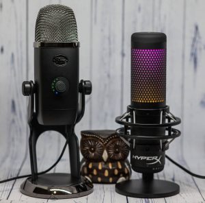 HyperX QuadCast S и Blue Yeti X микрофоны для стримов и подкастов