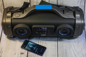 Портативная колонка Digma S-38 подключение по Bluetooth