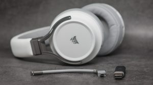 Corsair Virtuoso RGB Wireless съёмный микрофон и адаптер