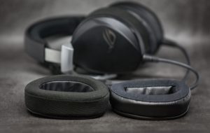 Asus ROG Theta 7.1 виды комплектных амбушюров