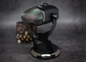 Blue Yeti X сверху, металлическая сетка