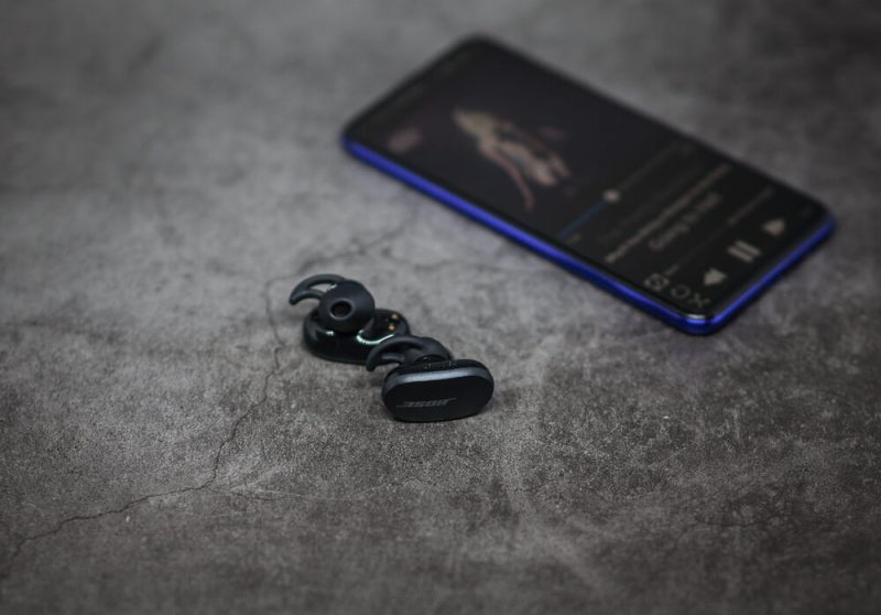 Bose QuietComfort Earbuds Bluetooth наушники, подключение к телефону