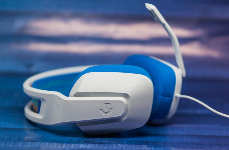 Logitech G335 чаши, регулировка оголовья