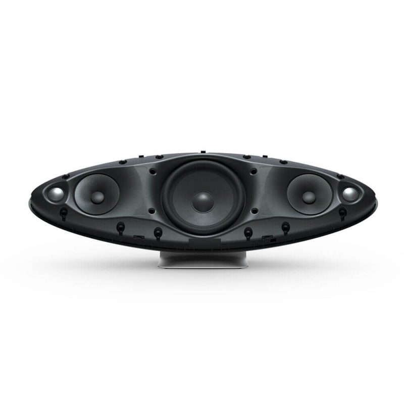 high 1x1 zeppelin midnight grey drive units white background