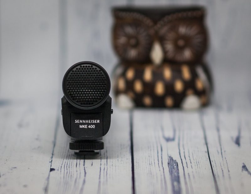 Sennheiser MKE 400 сзади