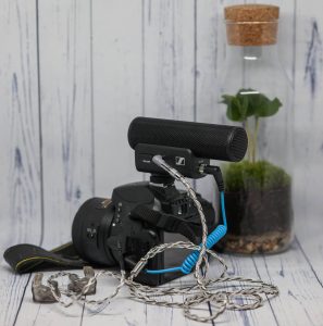 Sennheiser MKE 400 подключение наушников, обратное положение