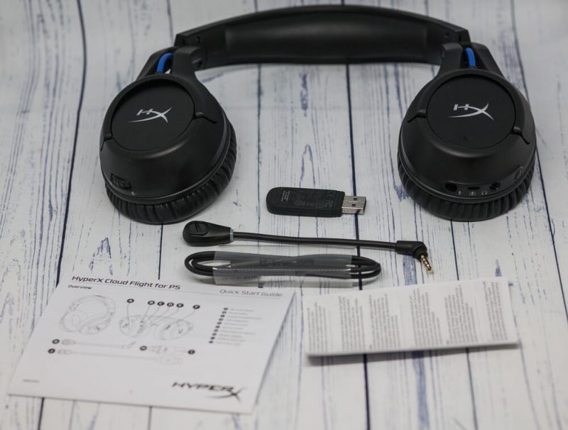 HyperX Cloud Flight для PS5 и PS4 комплект