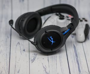 HyperX Cloud Flight для PS5 и PS4 кнопка выключения микрофона