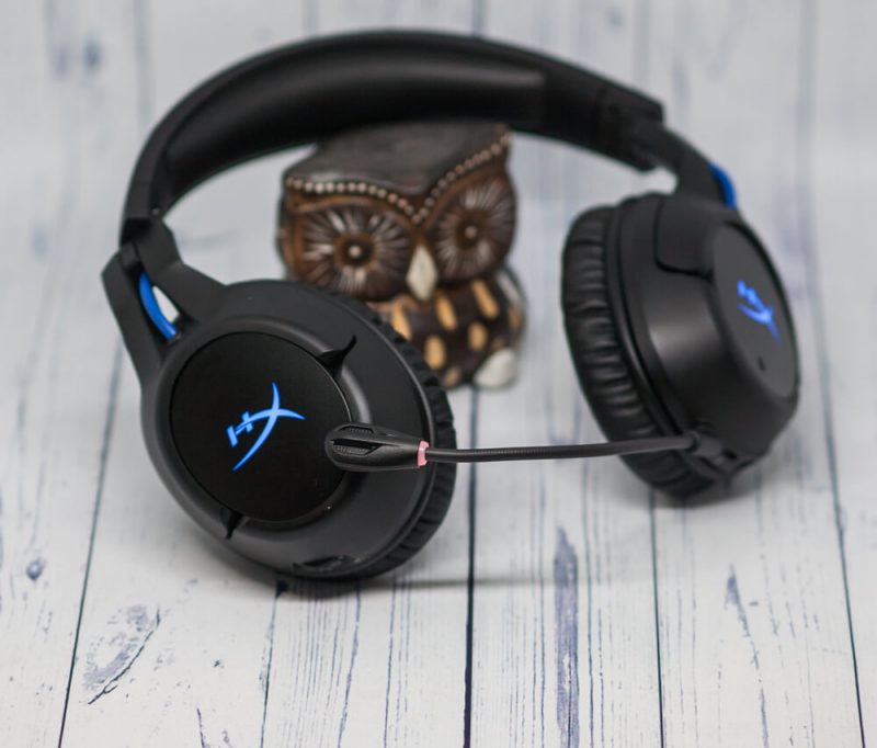 HyperX Cloud Flight для PS5 и PS4 индикатор выключения микрофона