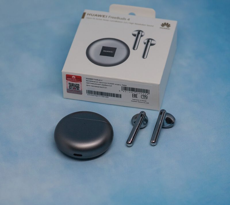 Huawei FreeBuds 4 коробка