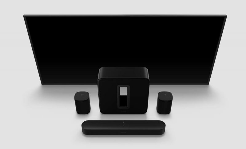 Sonos Beam Gen 2, Sonos One SL и Sonos Sub