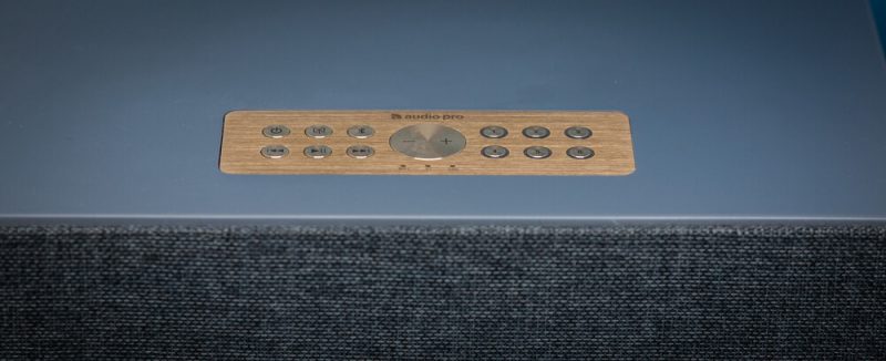Audio Pro C10 MKII кнопки управления