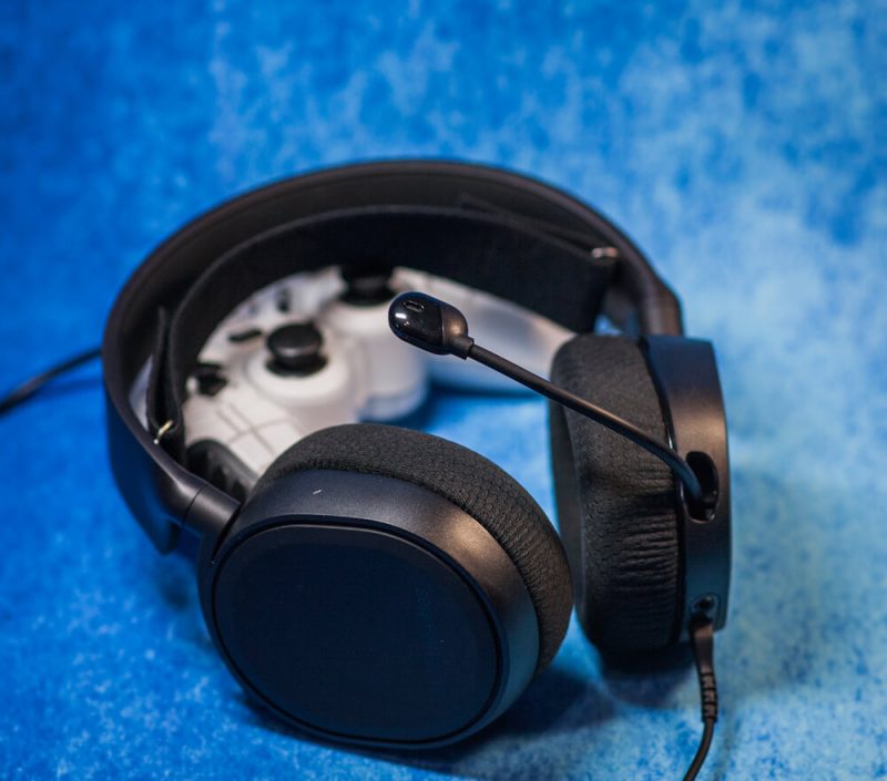 Гарнитура SteelSeries Arctis 3, микрофон