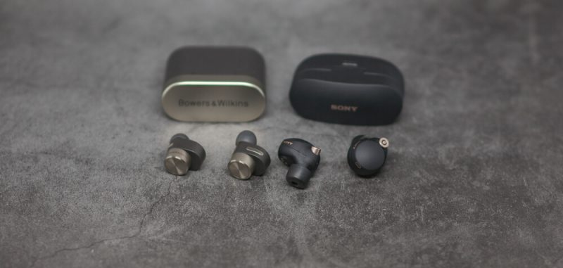 Bowers & Wilkins PI7 и Sony WF-1000XM4