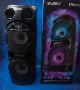 Sven PS-750 коробка