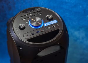 Sven PS-750 сверху, разъёмы