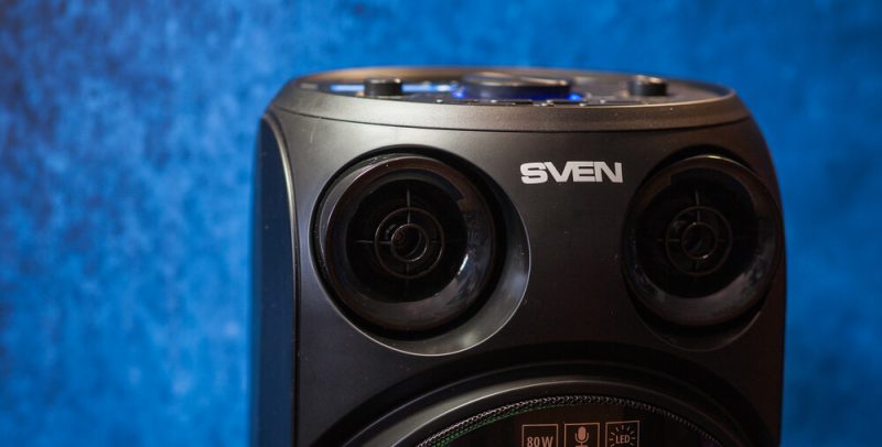 Sven PS-750 твитеры, пластиковая защита