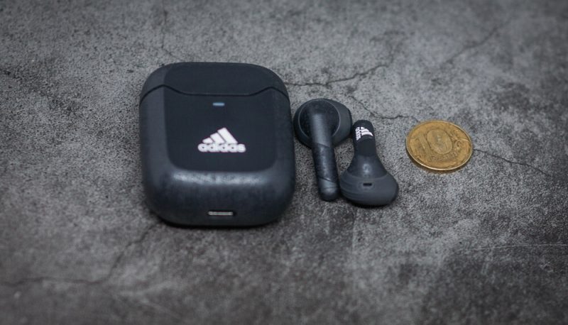 Adidas Z.N.E. 01 размеры наушников и кейса