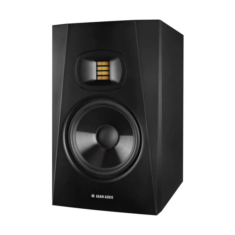 adam audio t7v studio monitor angled front left web productshot