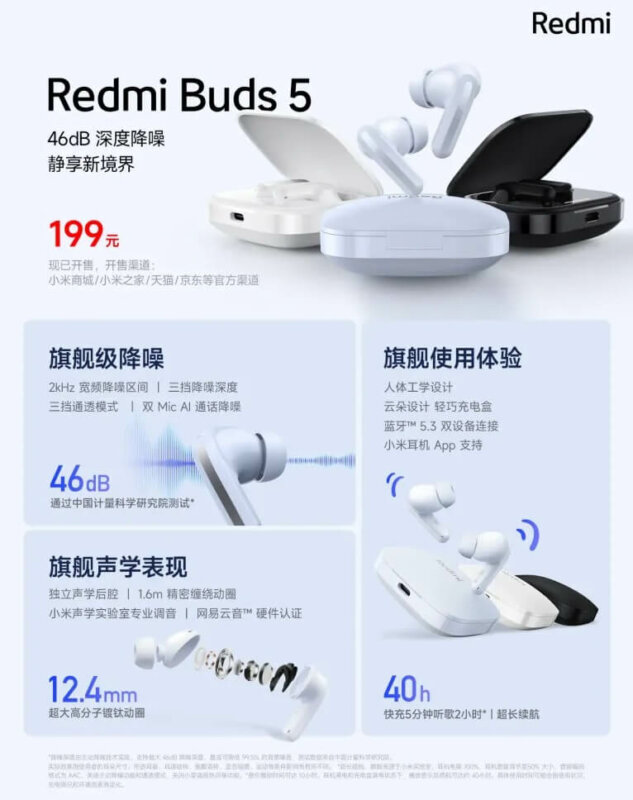 Redmi Buds 5