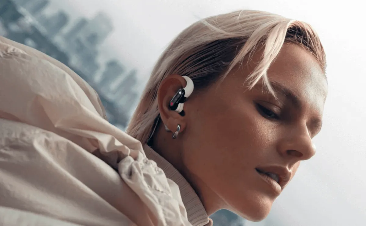 Nothing Выпустила Беспроводные Наушники Nothing Ear (Open) с Открытой Конструкцией Динамиков 1 Nothing Ear (Open)